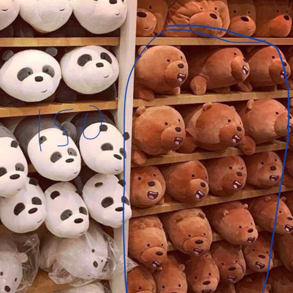 ISO We Barr Bears Plush Grizz